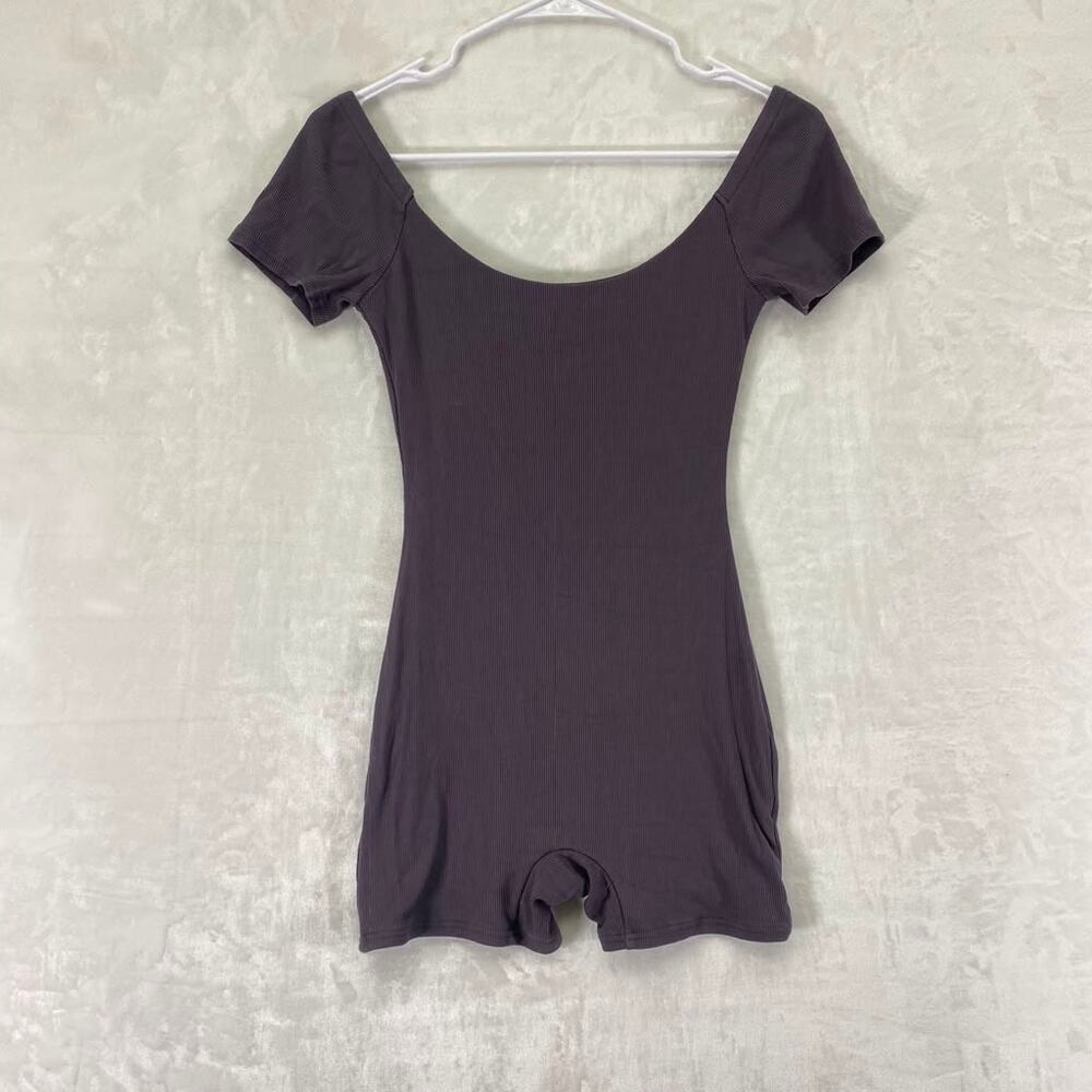 Whitefox Women's places to be charcoal playsuit Very soft Sz S - Picture 4 of 7